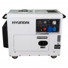 HYUNDAI DHY6000SE Strømaggregat 5300W - Elektrisk start - Diesel thumbnail