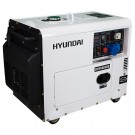HYUNDAI DHY6000SE Strømaggregat 5300W - Elektrisk start - Diesel thumbnail