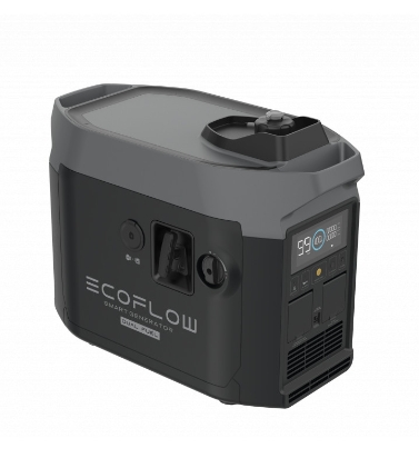 NYHET - Ecoflow Dual Fuel Aggregat - Bensin og Gass